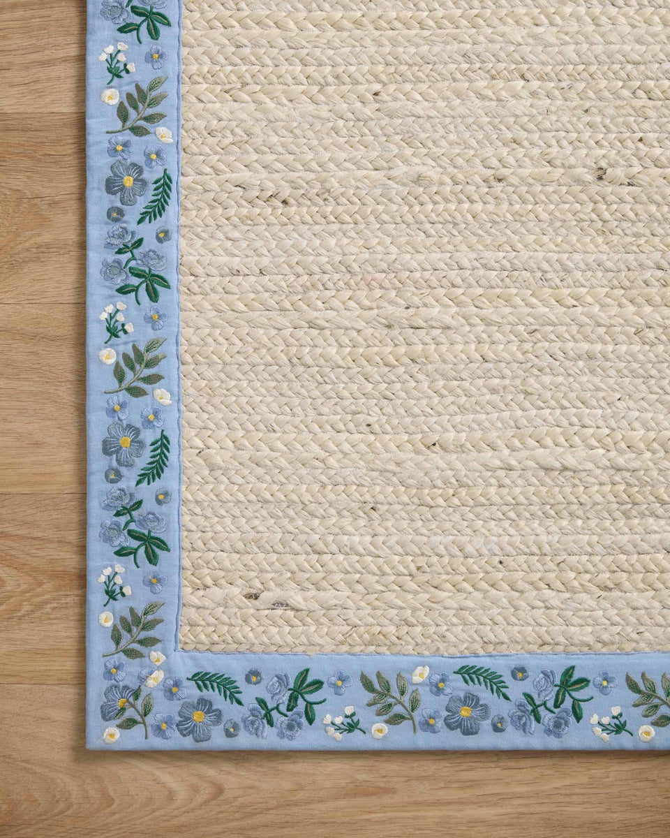COS-01 RP WILDWOOD IVORY / PERIWINKLE | Loloi Rugs