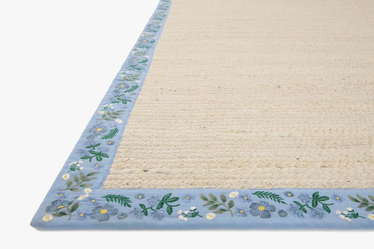 COS-01 RP WILDWOOD IVORY / PERIWINKLE | Loloi Rugs