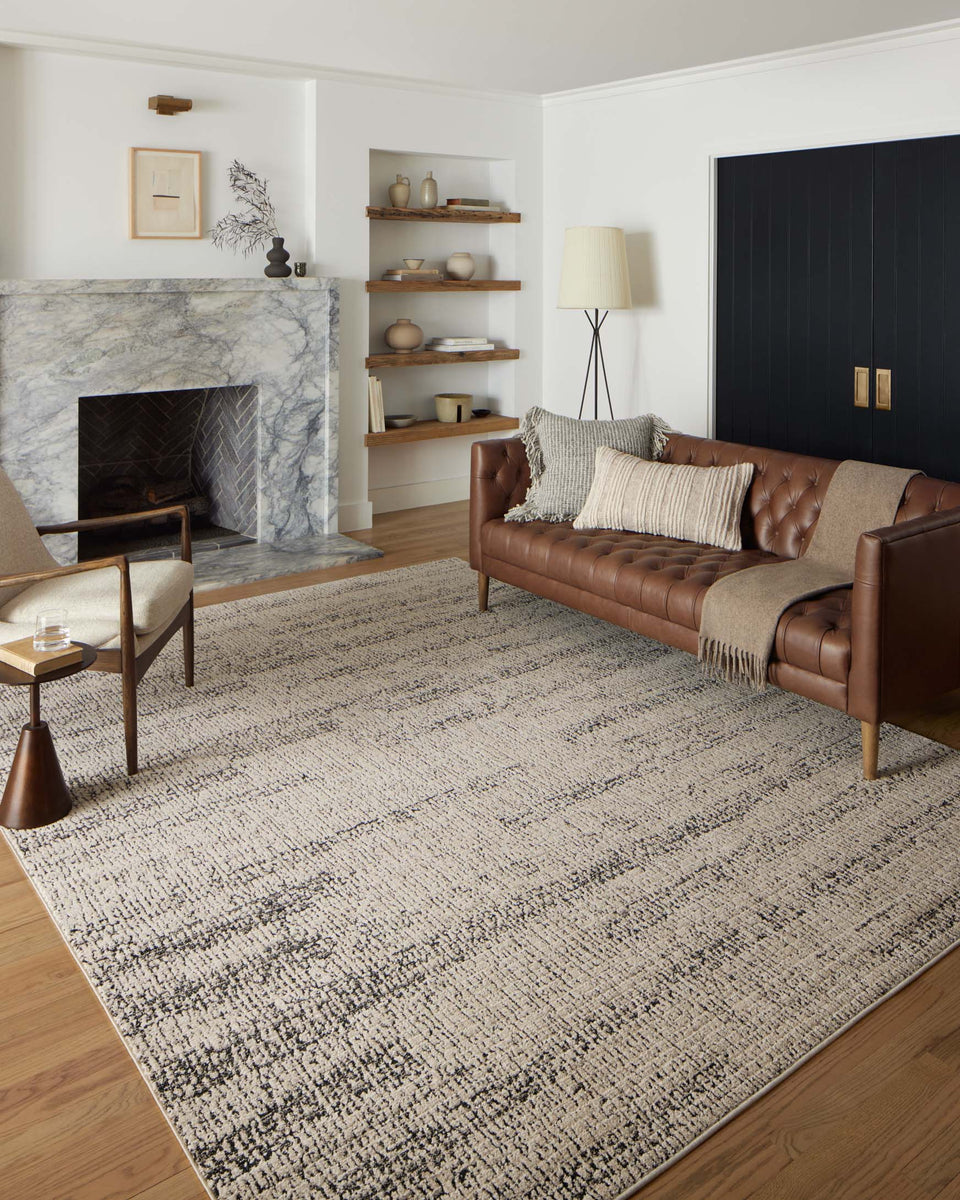 DAR-02 OATMEAL / CHARCOAL | Loloi Rugs