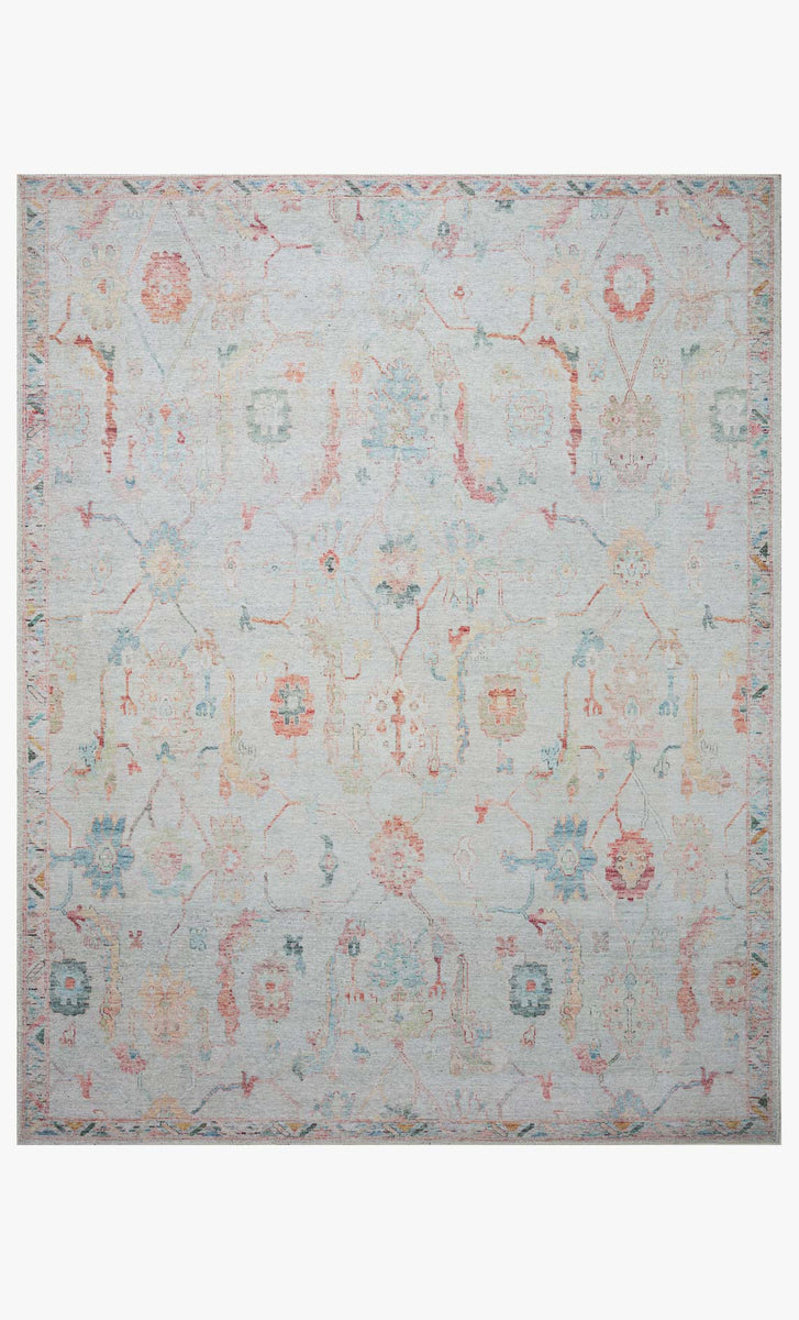 ELY-01 PEBBLE / MULTI | Loloi Rugs