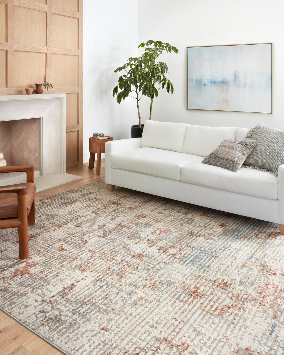 EST-04 IVORY / MULTI | Loloi Rugs