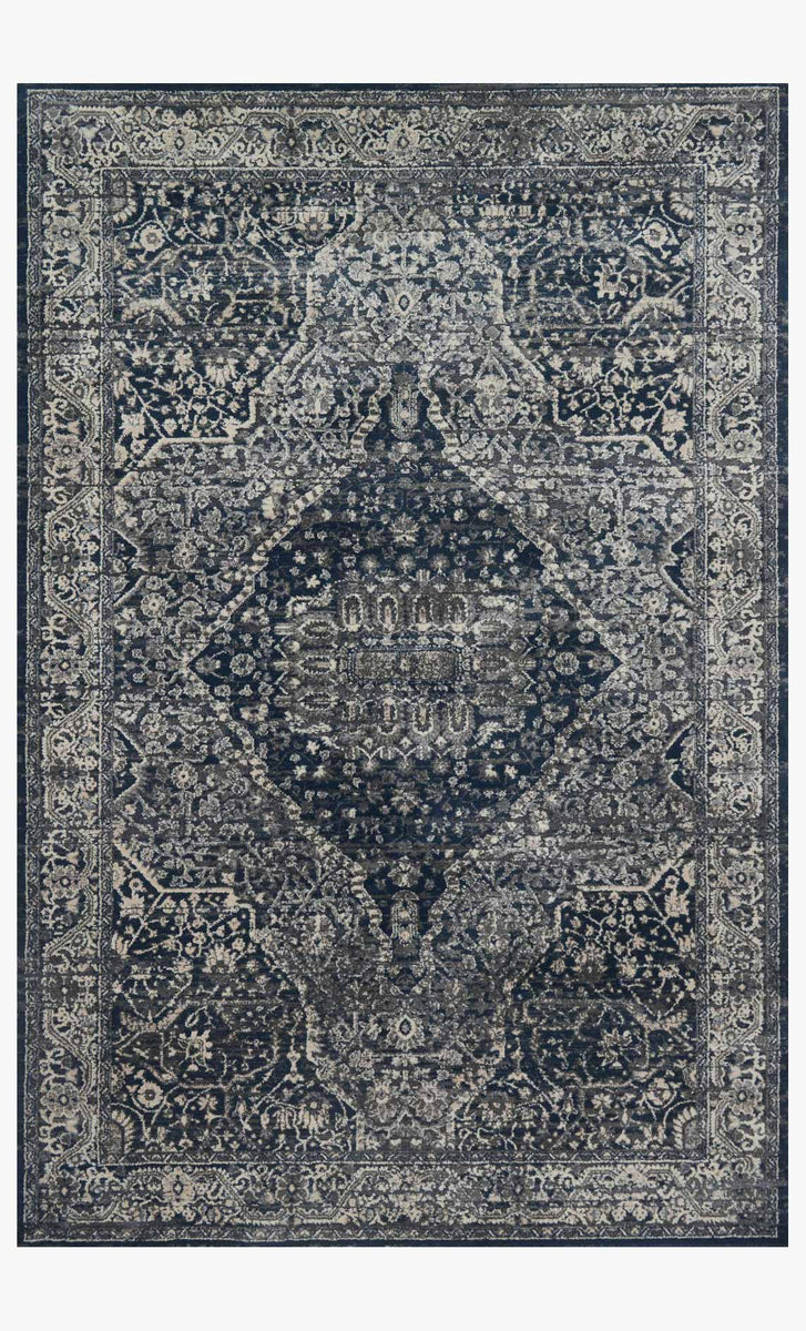 VY-02 MH GREY / MIDNIGHT | Loloi Rugs