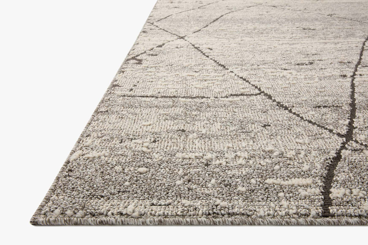 FAB-04 GREY / CHARCOAL | Loloi Rugs