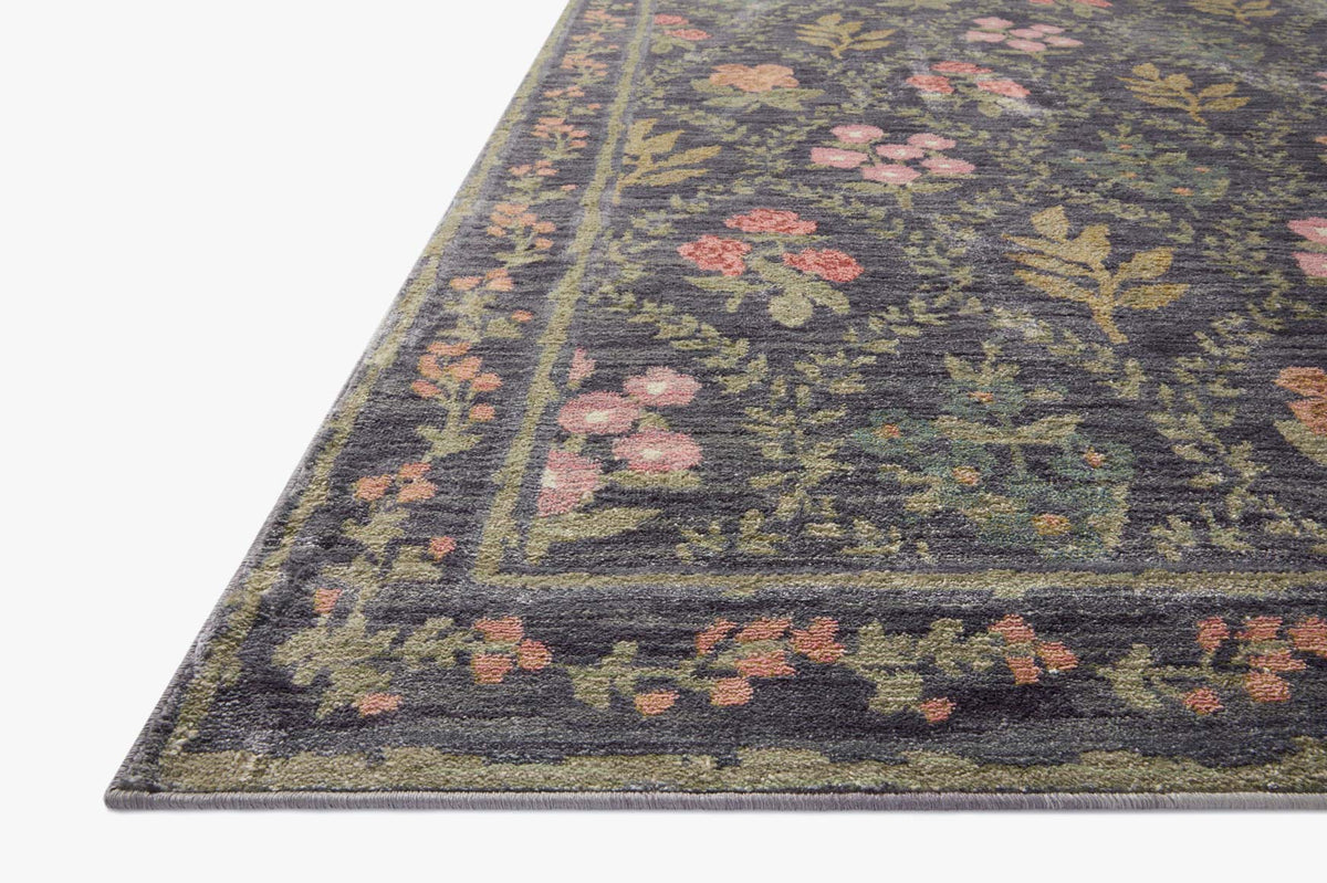 morphose Retro Cherry ラグランOP クロ FIO-04 RP HAWTHORNE CHARCOAL | Loloi Rugs