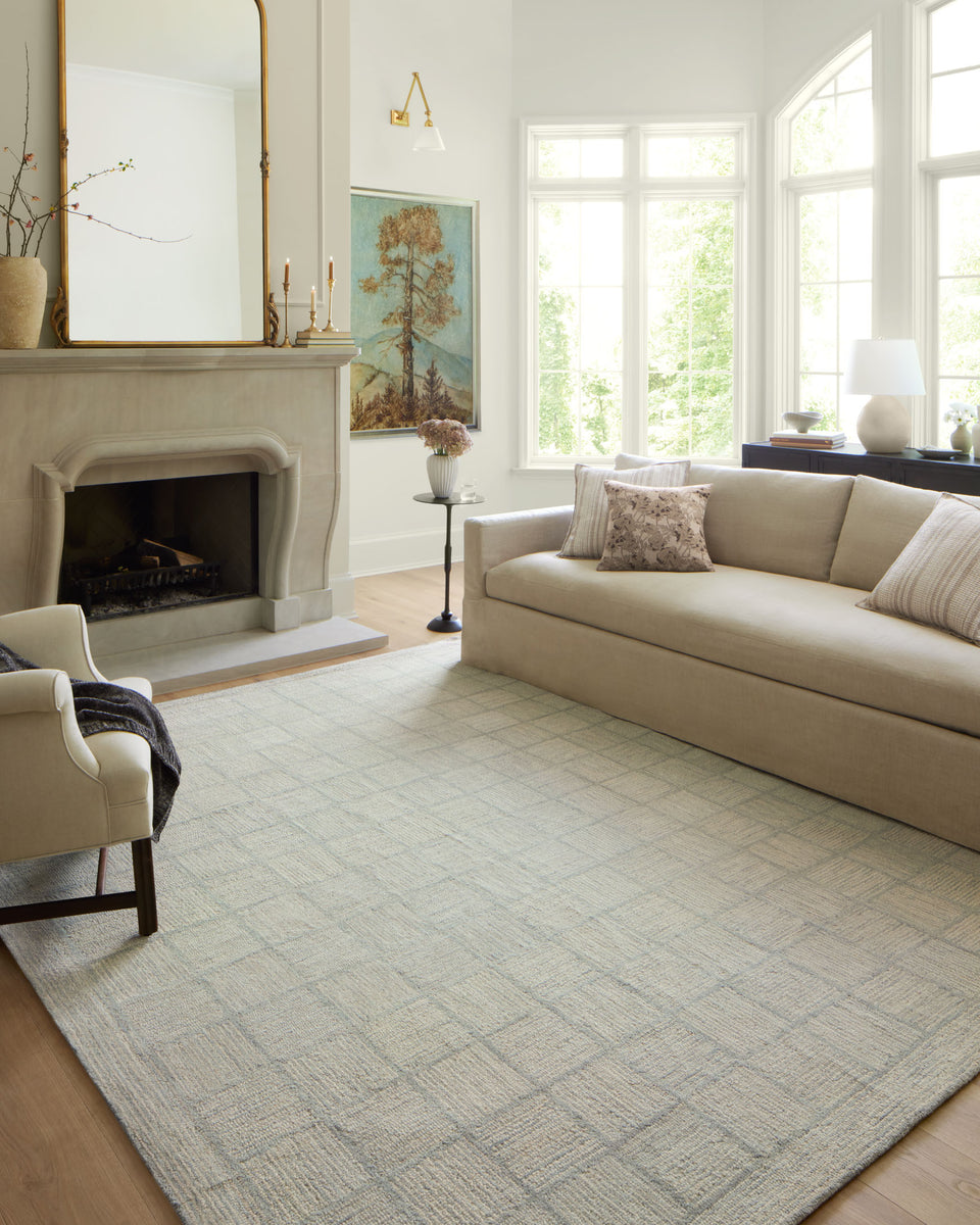 FRA-03 CJ SILVER / SKY | Loloi Rugs