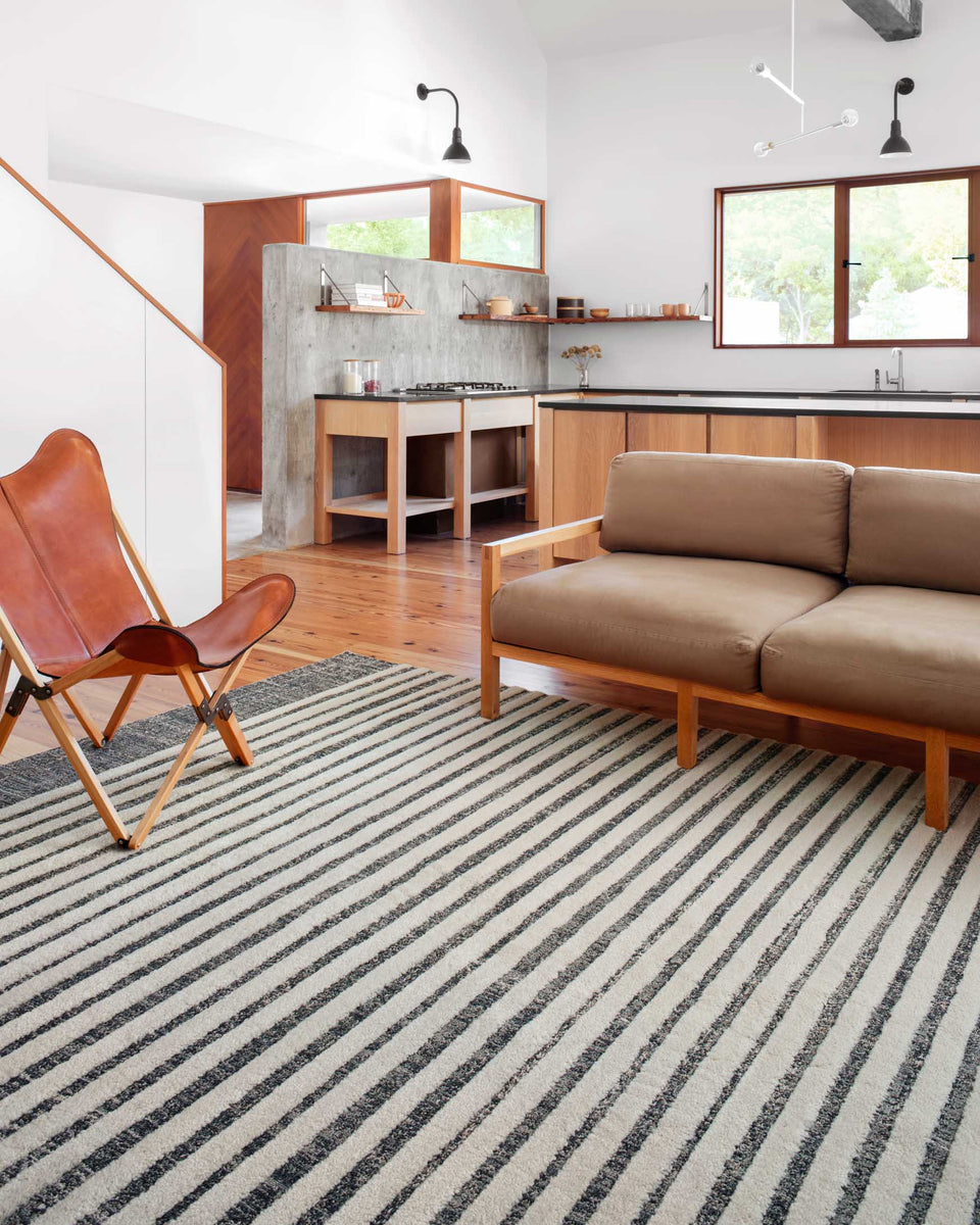 HAG-01 WHITE / OCEAN | Loloi Rugs