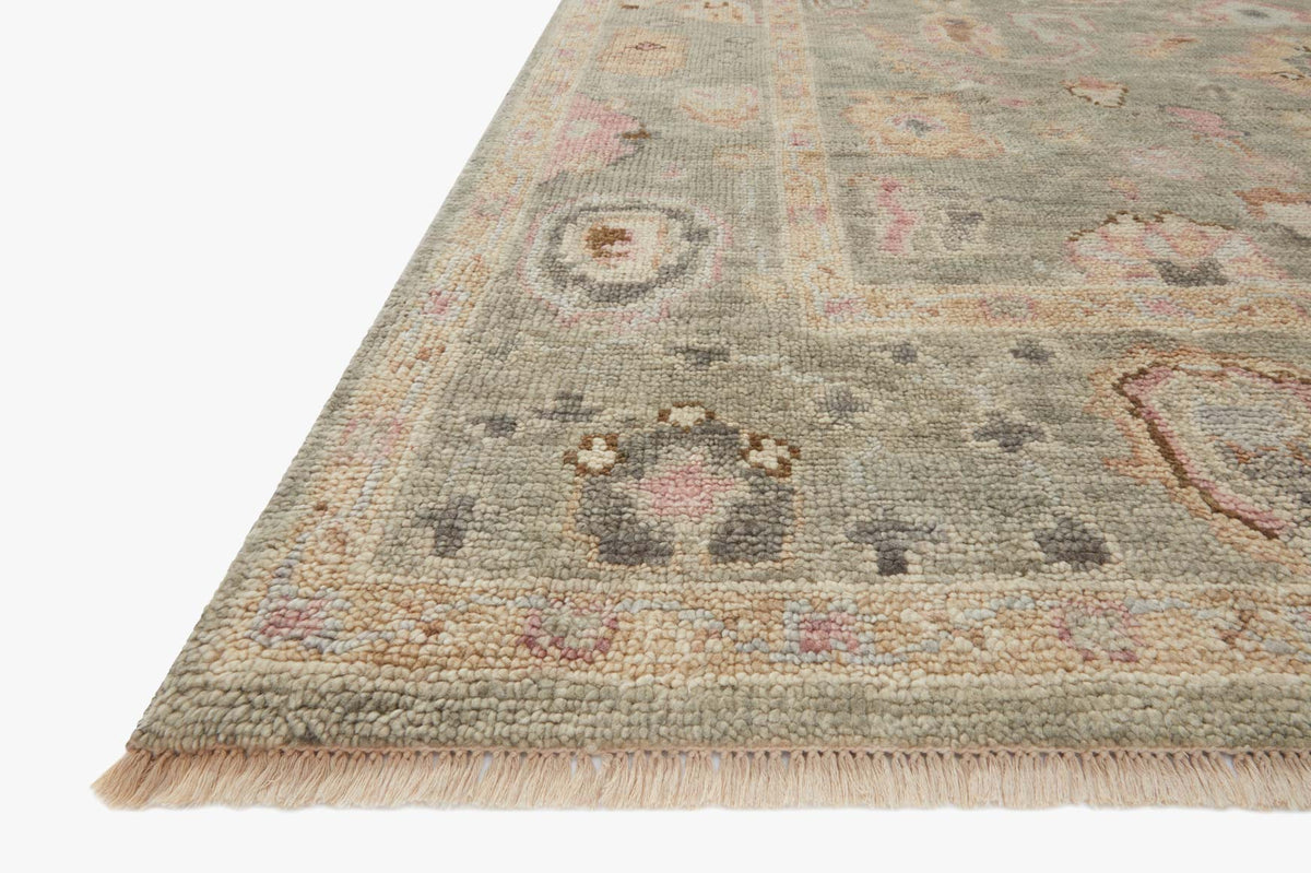 HEL-03 SAGE / SUNSET | Loloi Rugs