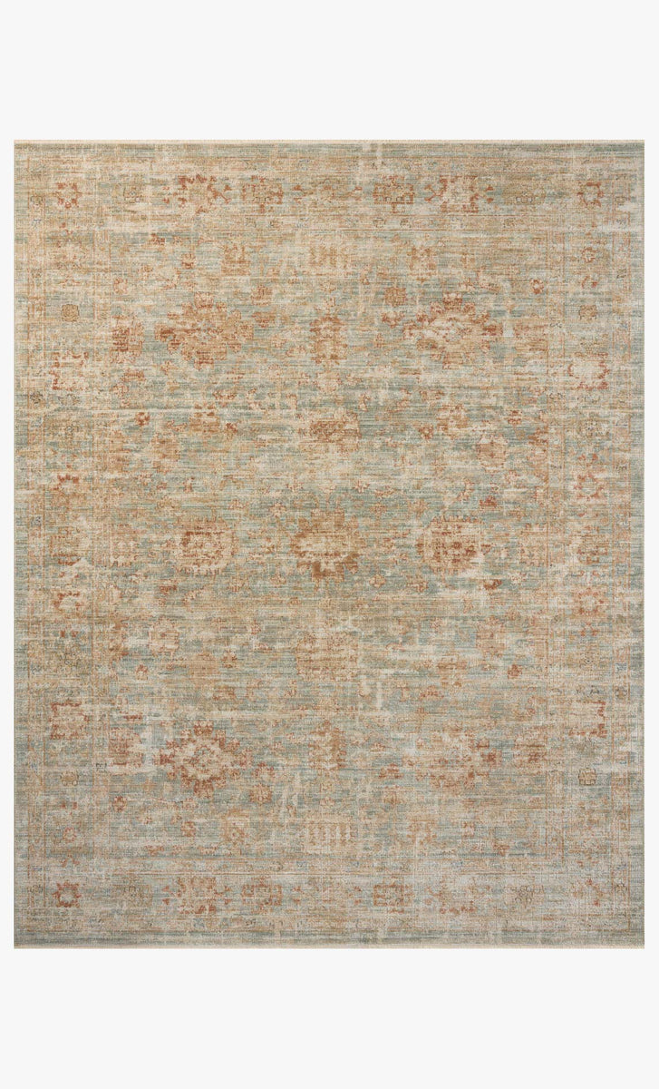 loloi heritage her 14 lagoon tobacco HER-14 Lagoon/Tobacco Rug The result is a stunning area rug with an uncanny resemblance to an antique textile Loloi Heritage 10' x 14'
