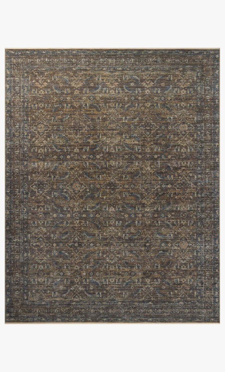 HER-14 LAGOON / TOBACCO | Loloi Rugs