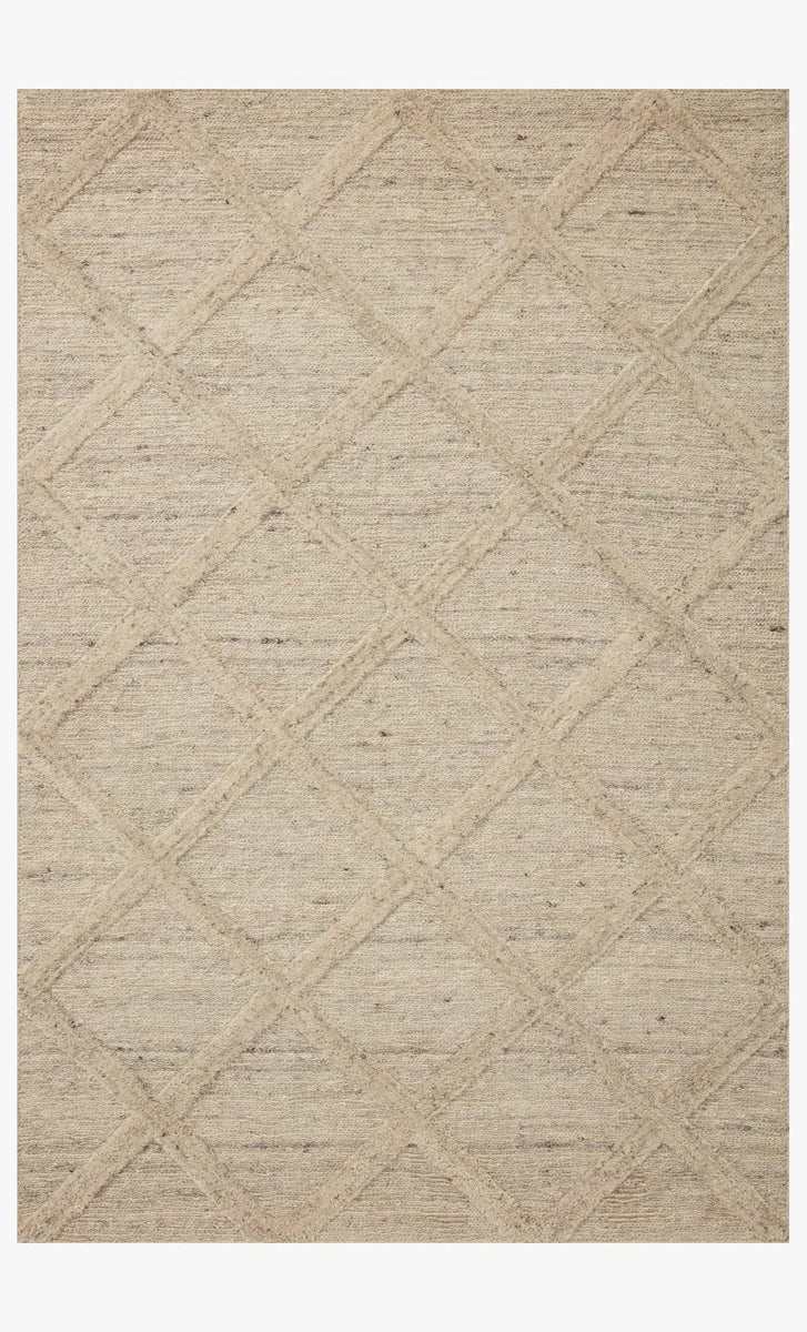 HUN-01 MH OATMEAL | Loloi Rugs