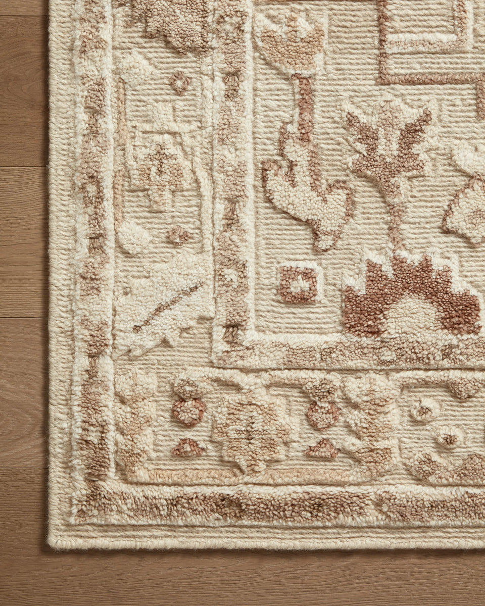 ING-01 MH IVORY / EARTH | Loloi Rugs