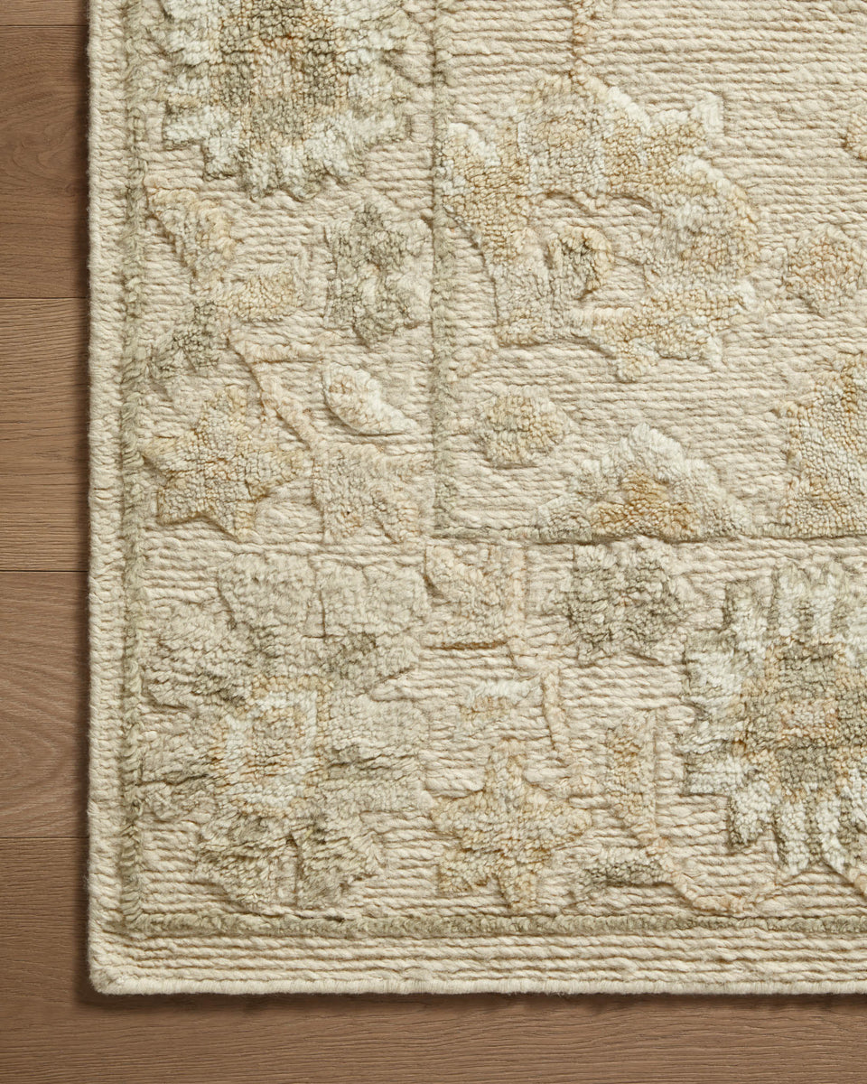 ING-02 MH NATURAL / SAGE | Loloi Rugs