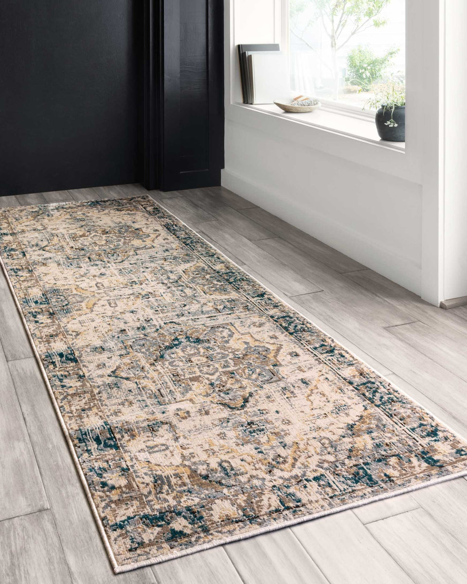 ISA-02 OATMEAL / BARK | Loloi Rugs
