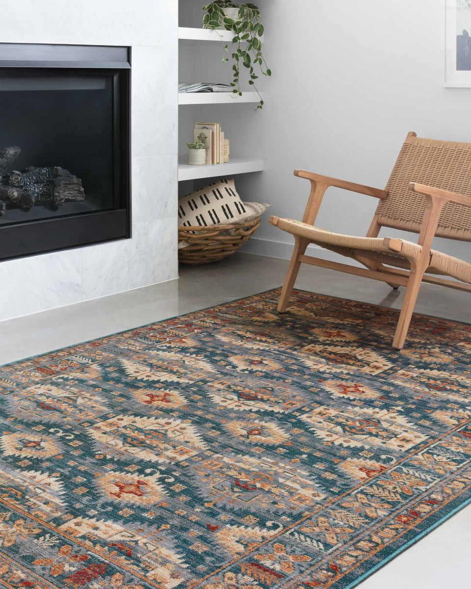 ISA-06 LAGOON / MULTI | Loloi Rugs