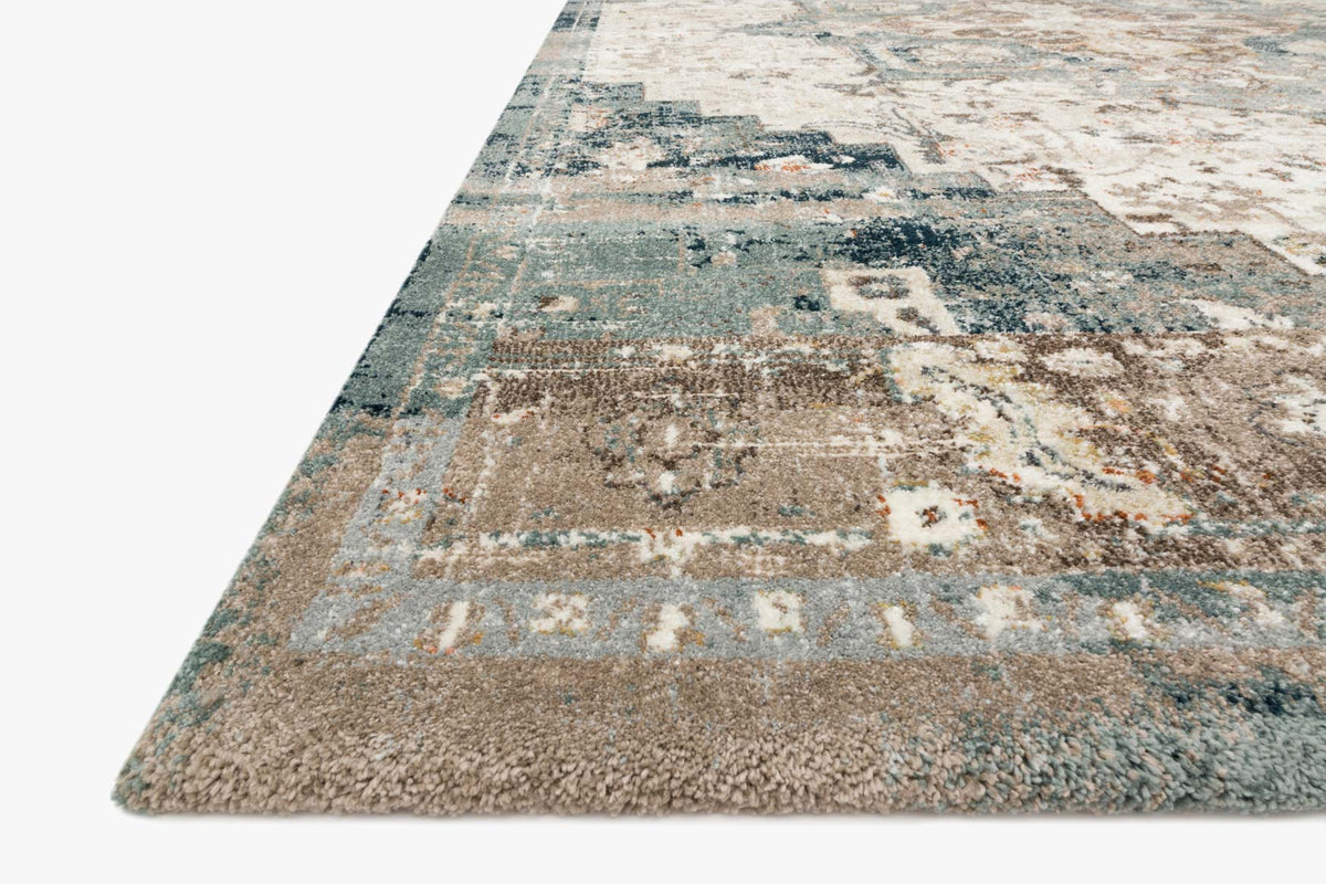 JAE-05 MH TAUPE / MARINE | Loloi Rugs