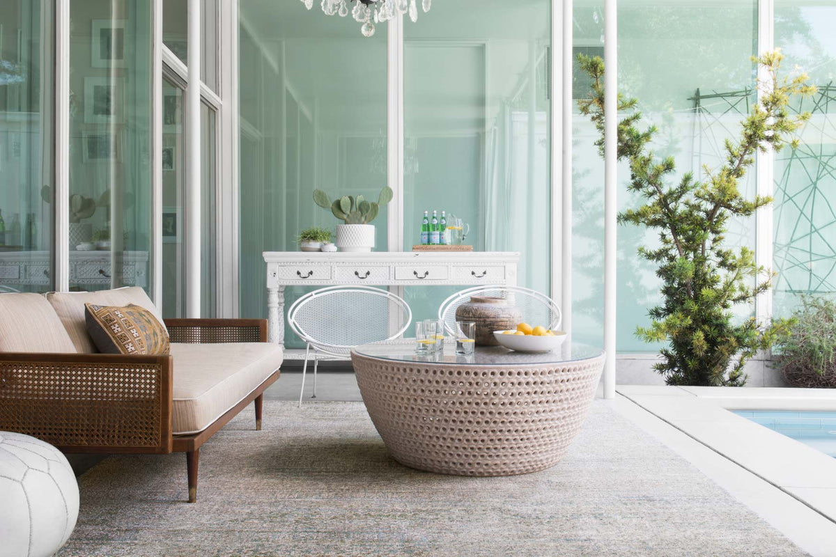 JV-05 IVORY / SEA | Loloi Rugs