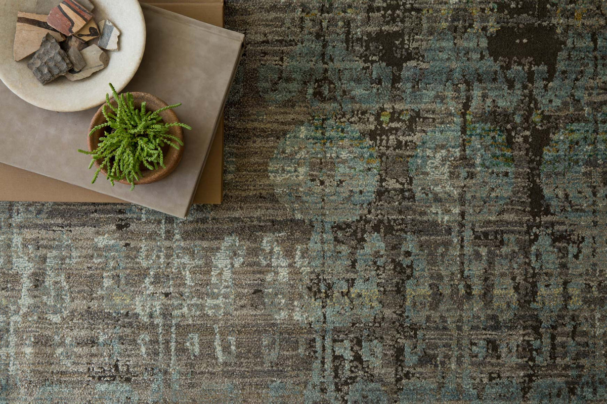JV-07 STEEL / LAGOON | Loloi Rugs