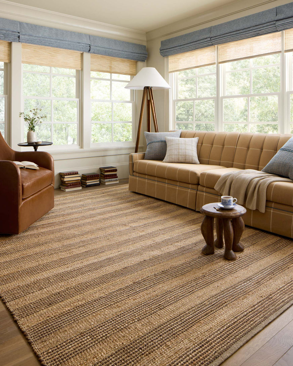 JUD-06 CJ NATURAL / CHOCOLATE | Loloi Rugs