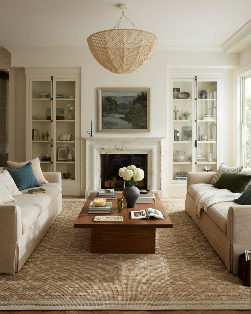 JUD-07 CJ NATURAL / IVORY | Loloi Rugs