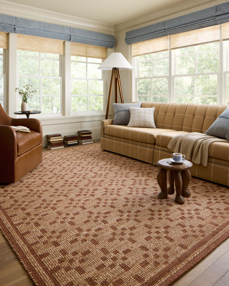 JUD-07 CJ NATURAL / SPICE | Loloi Rugs
