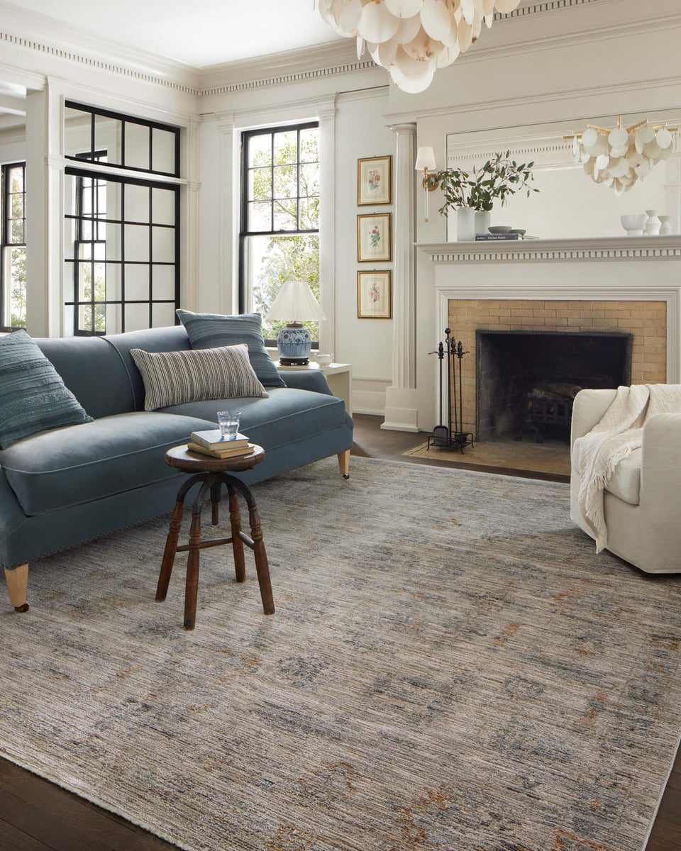 KES-04 JS PEBBLE / OCEAN | Loloi Rugs