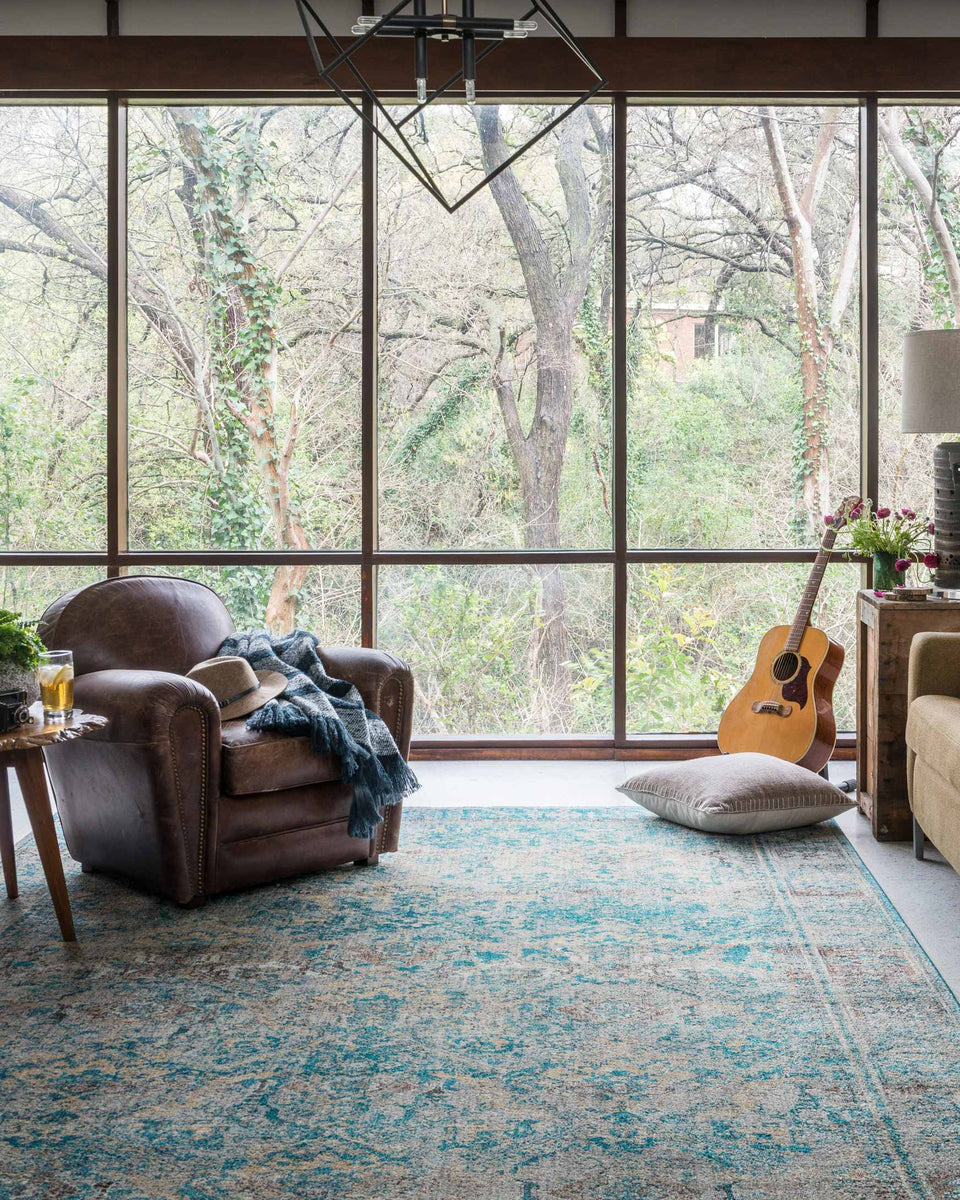 KV-08 MH FOG / MEDITERRANEAN | Loloi Rugs