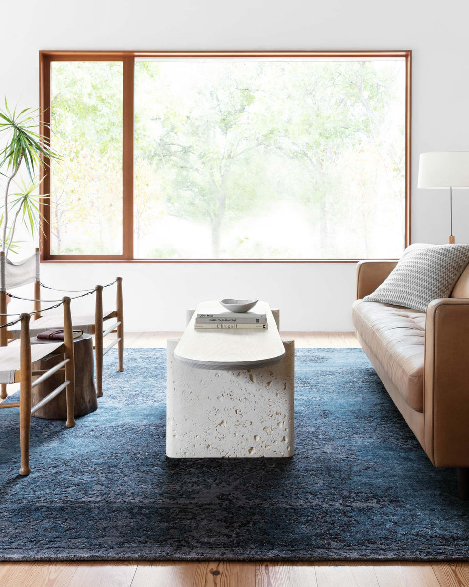 LAZ-03 MEDITERRANEAN / GRAPHITE | Loloi Rugs