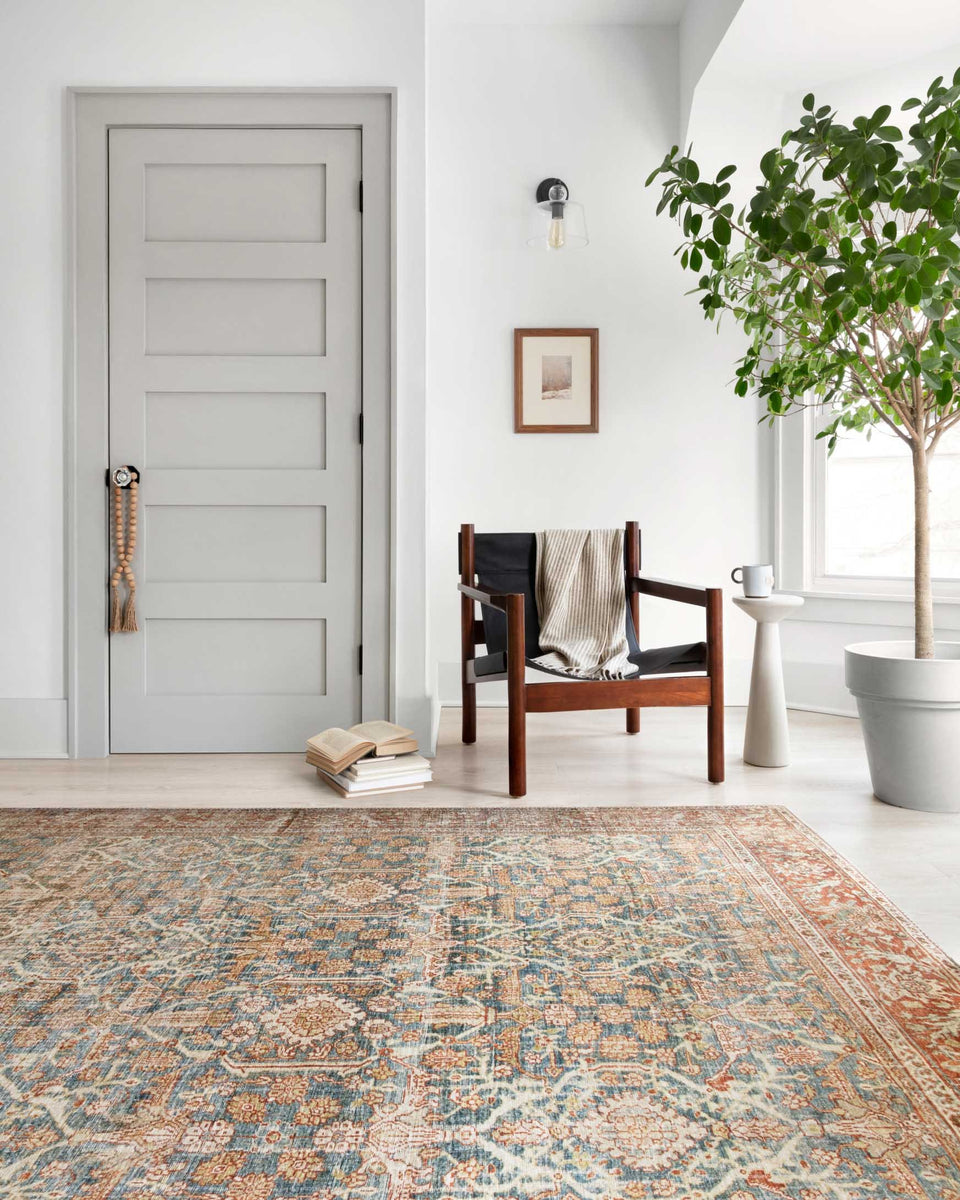 LAY-04 OCEAN / RUST | Loloi Rugs