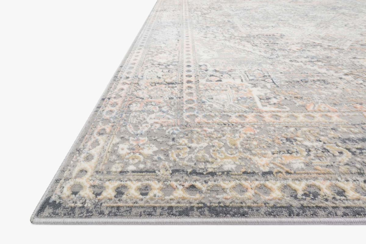 LUC-01 GREY / SUNSET | Loloi Rugs