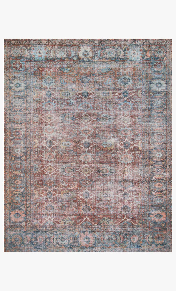 LF-11 MH BRICK / OCEAN | Loloi Rugs