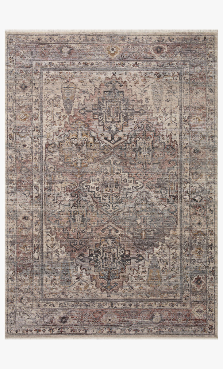 LYR-05 SUNSET / SILVER | Loloi Rugs