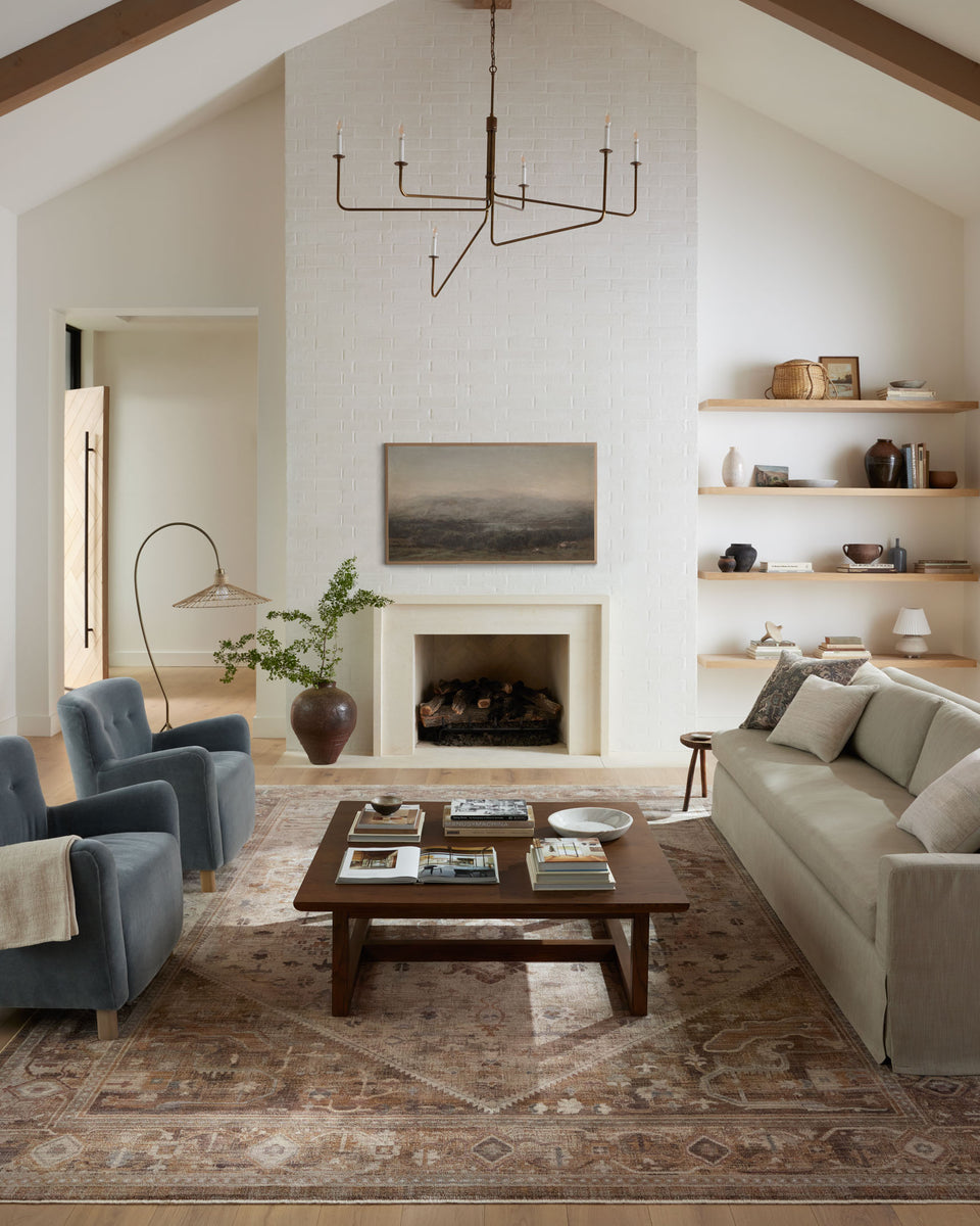 LYR-07 NATURAL / MOCHA | Loloi Rugs