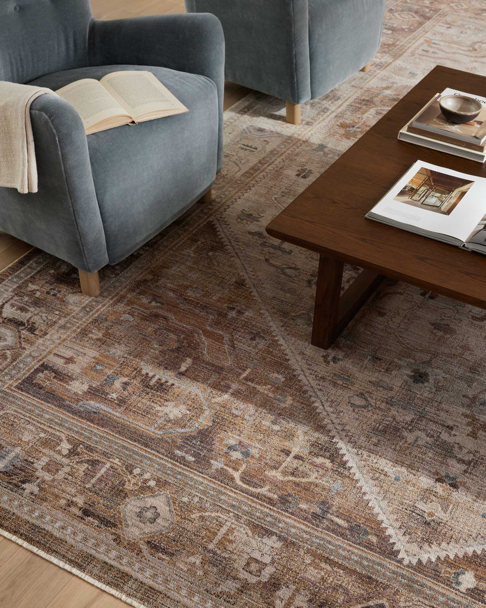 LYR07 NATURAL / MOCHA & Loloi Rugs