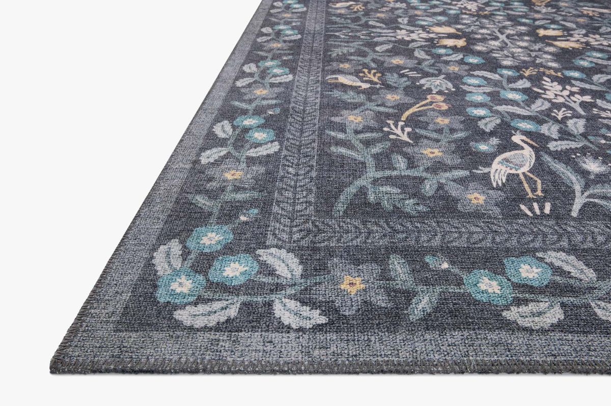 MAO-01 NIGHTINGALE BLACK | Loloi Rugs