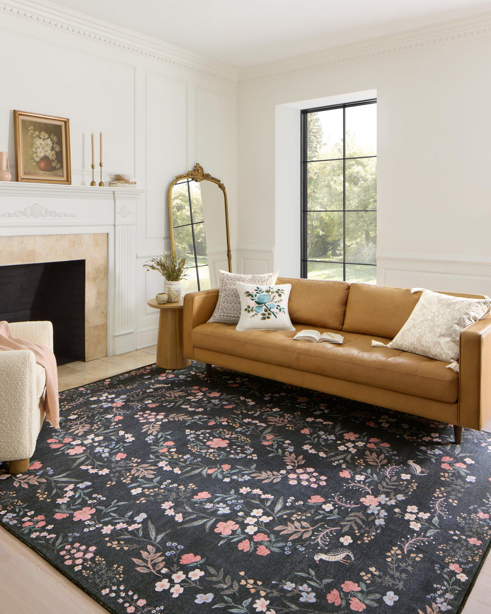 MAO-04 TUILERIES BLACK | Loloi Rugs