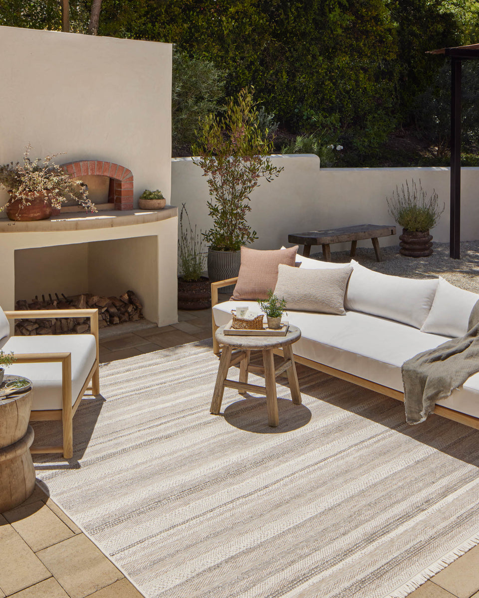 MAB-02 AL IVORY / DOVE | Loloi Rugs