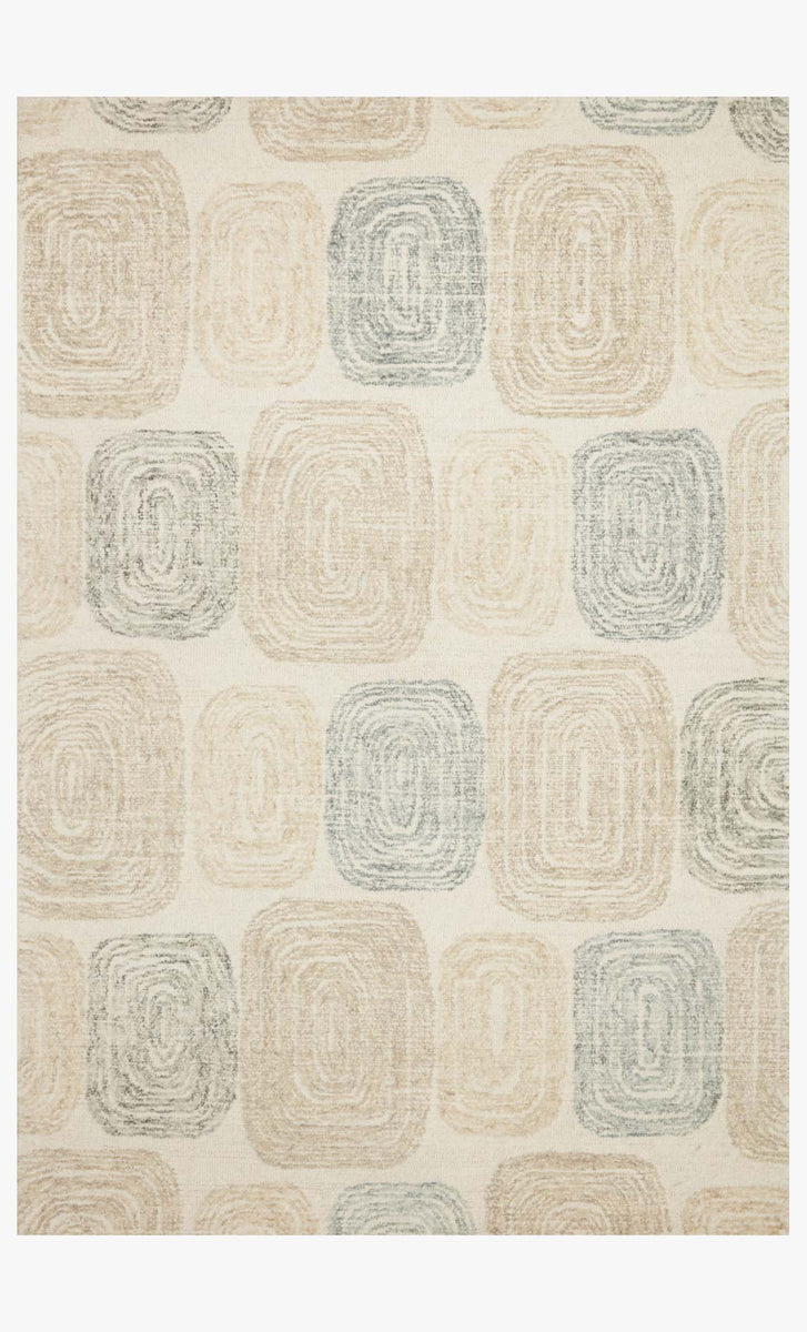 MLO MLO-01 TEAL / NEUTRAL | Loloi Rugs