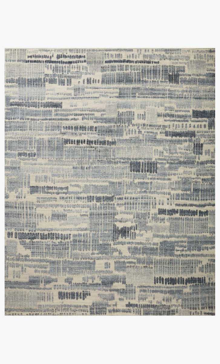 naonao 　no4 NAO-04 IVORY / DENIM | Loloi Rugs