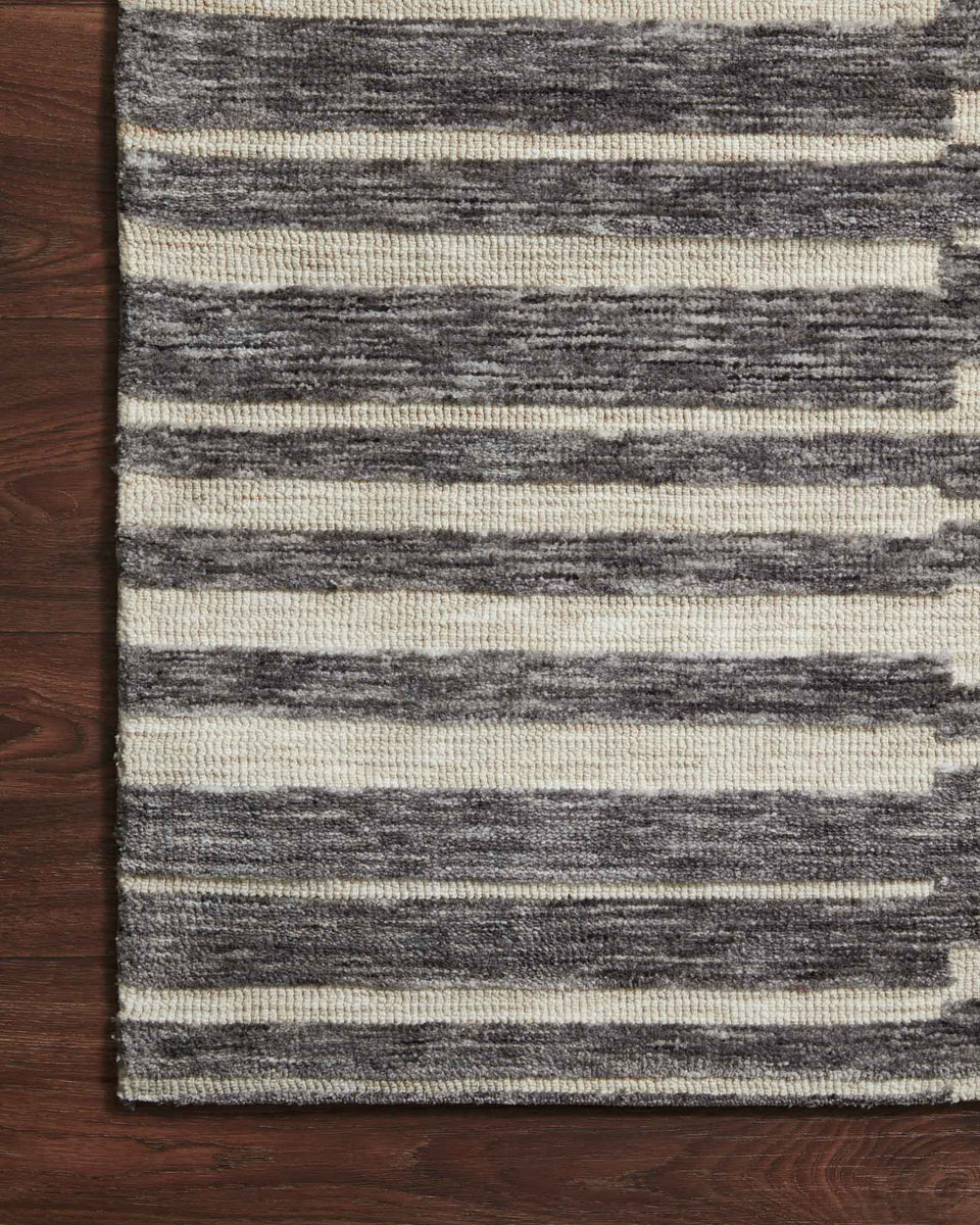 NED-06 NATURAL / SLATE | Loloi Rugs