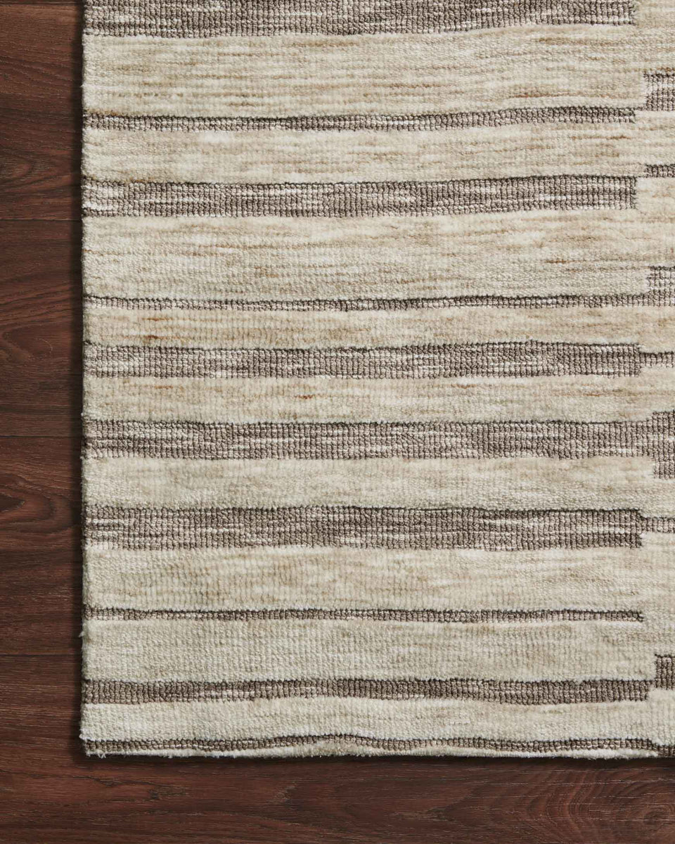 NED-06 NATURAL / TAUPE | Loloi Rugs