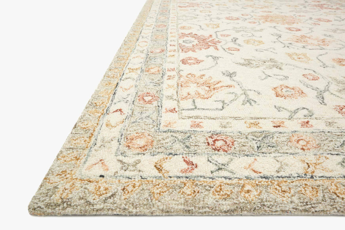 NOR-03 IVORY / RUST | Loloi Rugs