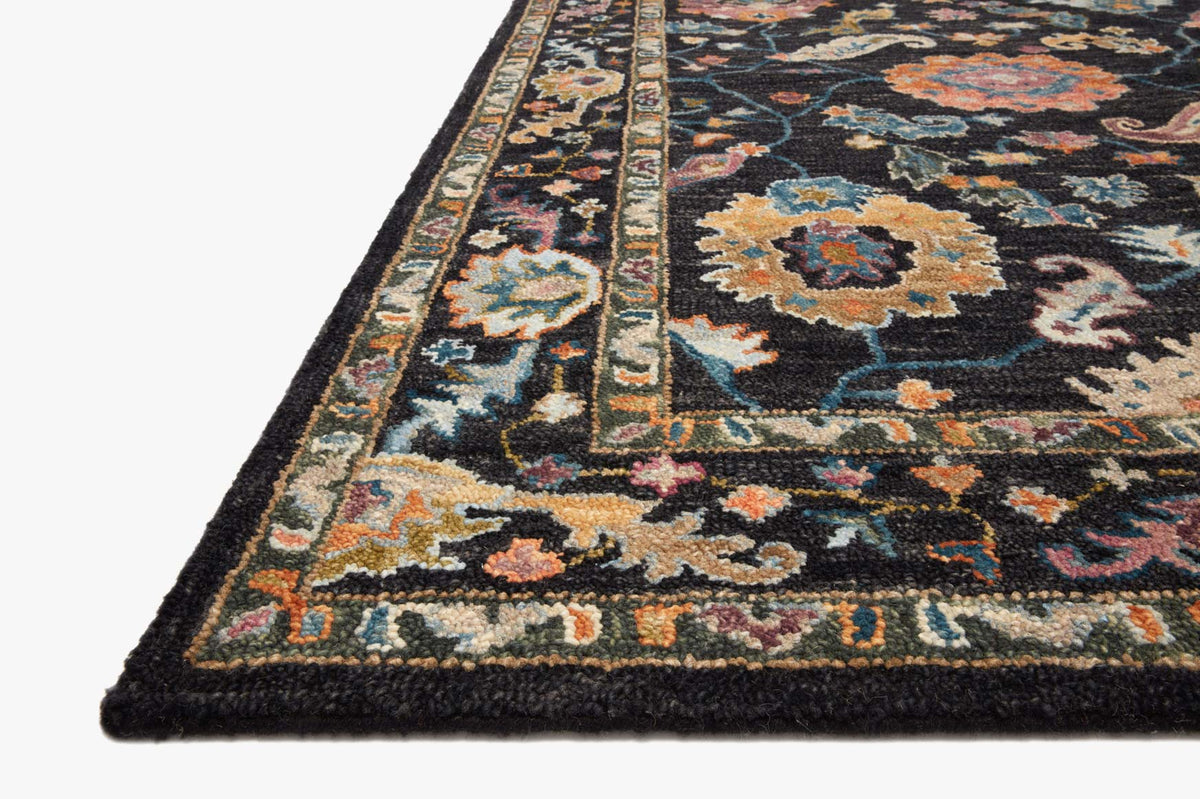 PMA-01 BLACK / MULTI | Loloi Rugs