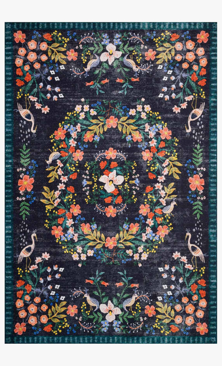 PAL-03 RP BLACK / MULTI | Loloi Rugs