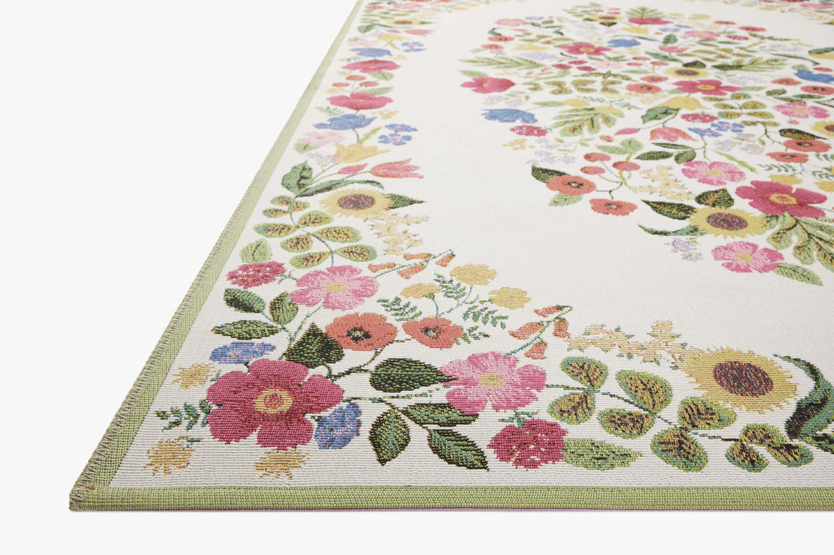 PRN-01 RP BLOSSOM CREAM | Loloi Rugs