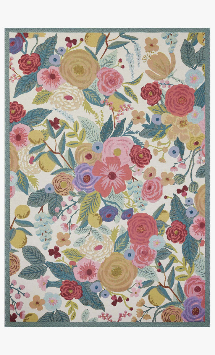 PRN-04 RP GARDEN PARTY ROSE / MULTI | Loloi Rugs