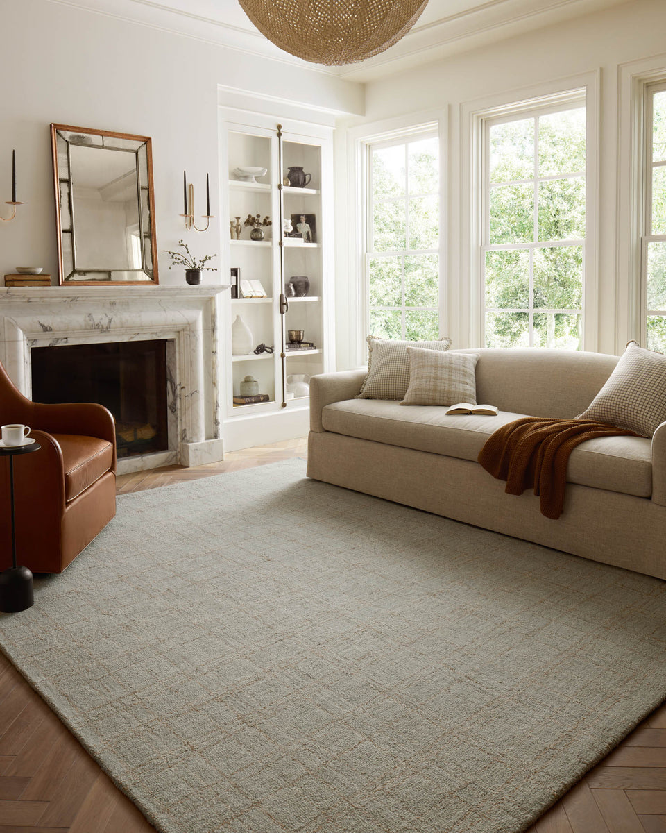 POL-09 CJ FOG / WHEAT | Loloi Rugs