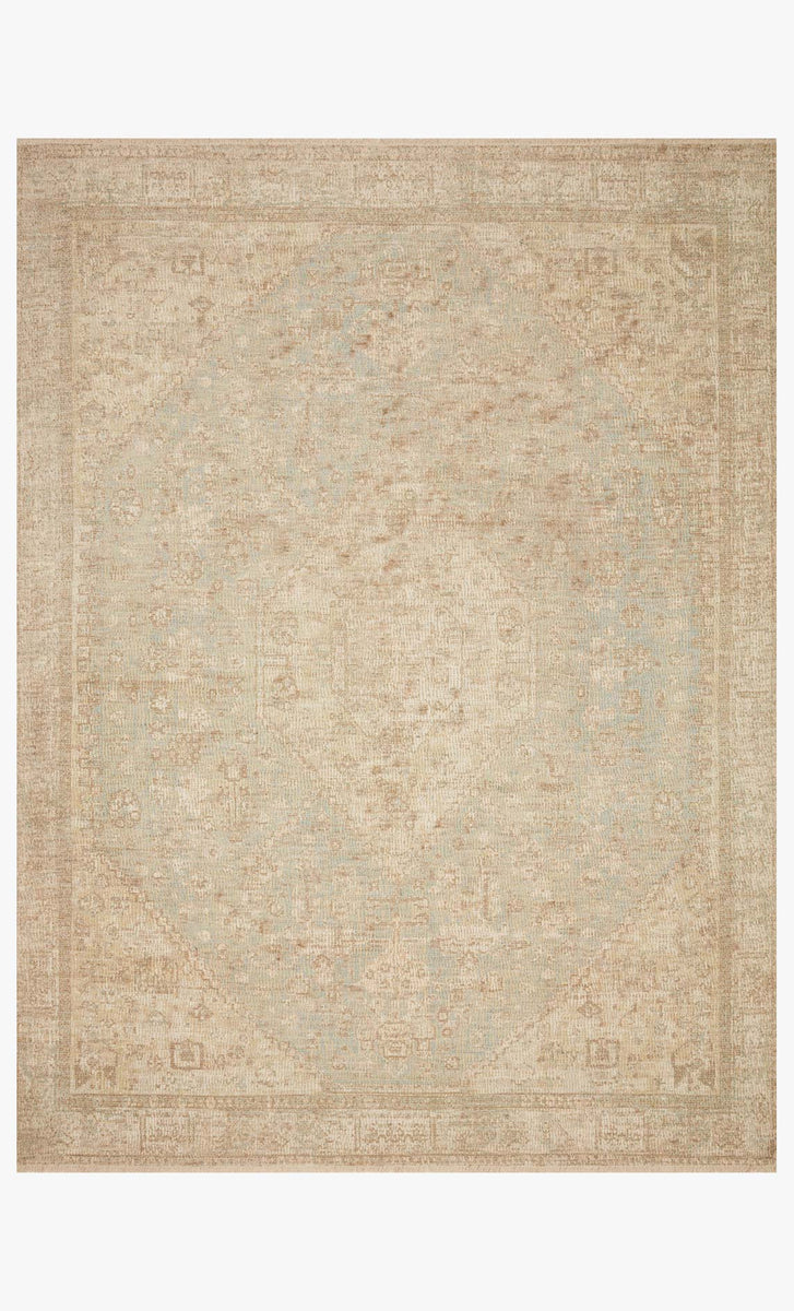 PRY-01 OCEAN / IVORY | Loloi Rugs