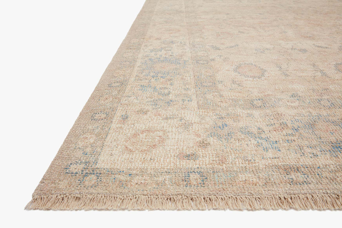 PRY-05 NATURAL / BLUE | Loloi Rugs