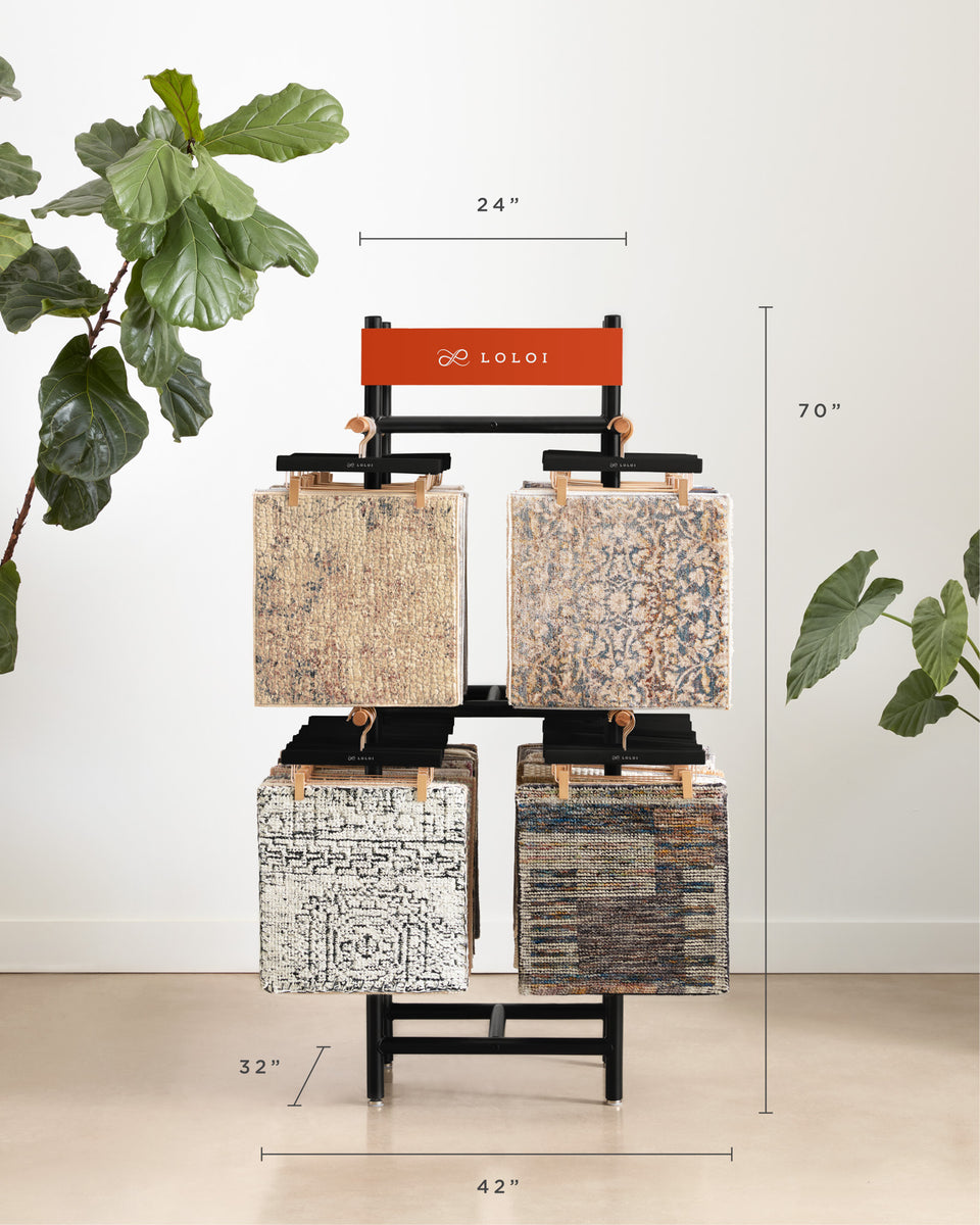 LOLOI SAMPLE RACK METAL | Loloi Rugs