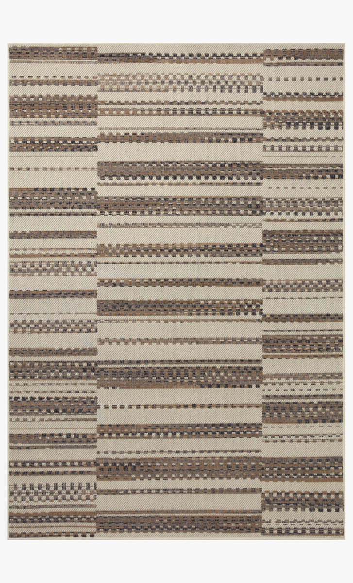 RAI-08 IVORY / TAUPE | Loloi Rugs